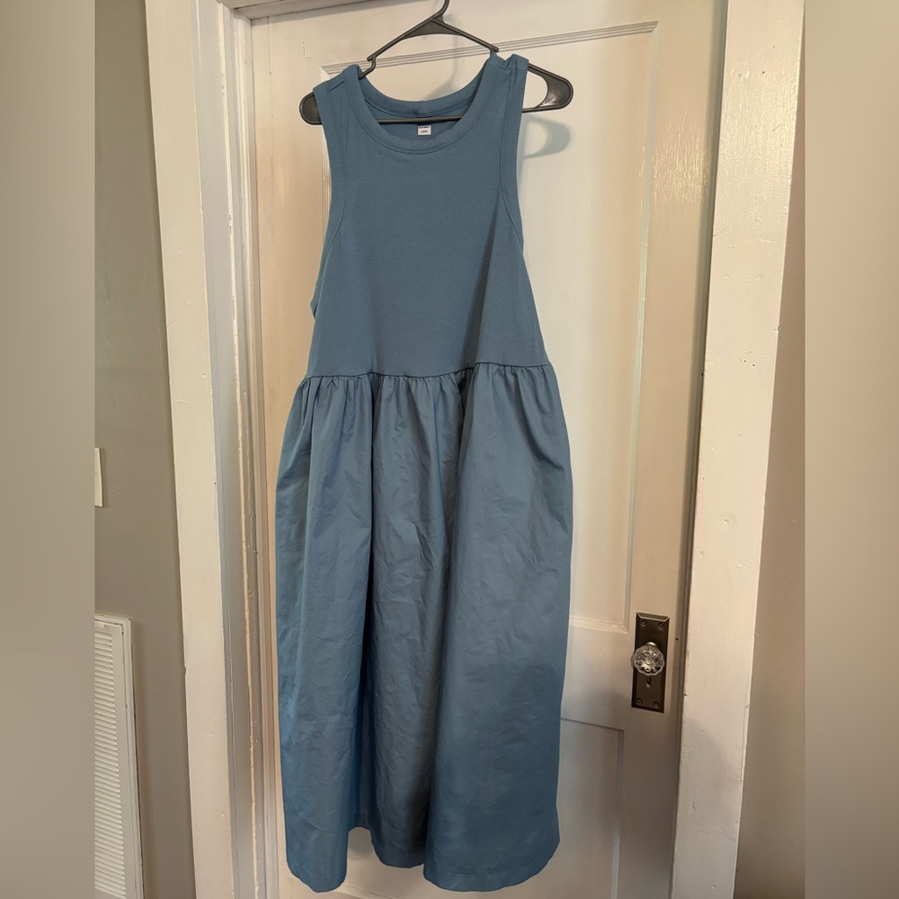 Old Navy Light Blue Mid-Length Dress